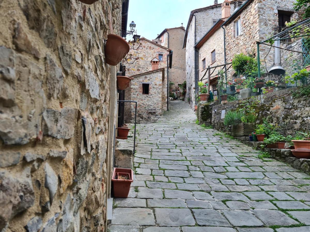 La Casetta Nel Borgo Castelnuovo di Val di Cecina Exteriör bild