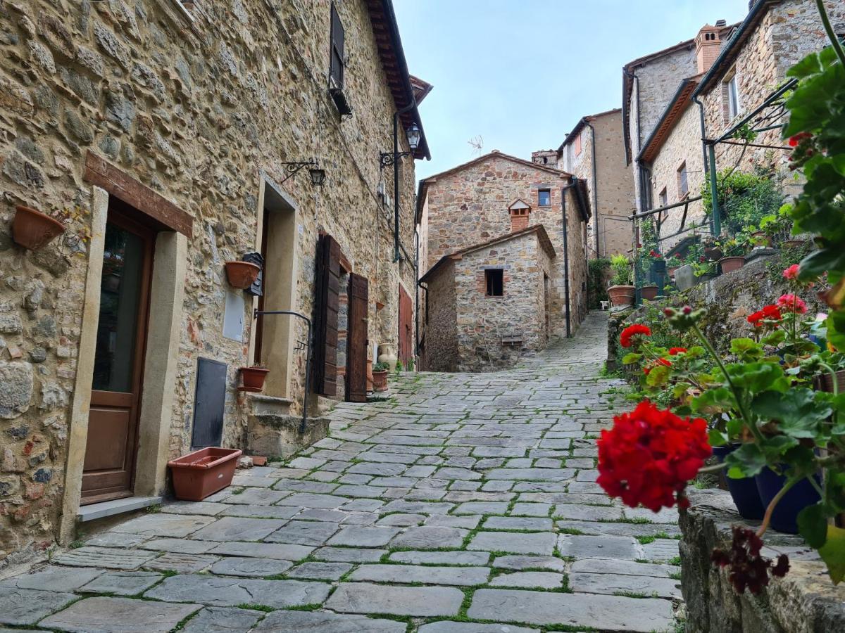La Casetta Nel Borgo Castelnuovo di Val di Cecina Exteriör bild